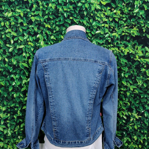 Stone Jean Jacket (Light Blue) - Picture 3 of 8